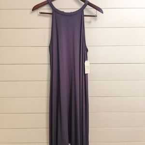 Time and Tru halter blue dress